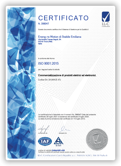certificazione ISO2021